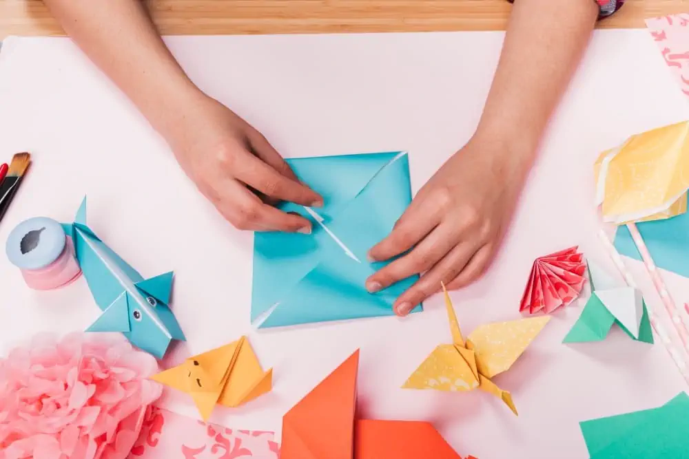 พับกระดาษ Origami คือ ศิลปะการพับกระดาษสไตล์ญี่ปุ่นให้เป็นรูปทรงต่าง ๆ โดยไม่ใช้กาวหรือกรรไกร และยังช่วยฟื้นฟูสมองและร่างกายในกลุ่มผู้สูงอายุหรือผู้ที่กำลังฟื้นฟูจากการบาดเจ็บได้เป็นอย่างดี
